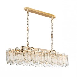 Odeon Light 5069/12 HALL ODL24 503 золото/прозрачный/металл/хрусталь Люстра E14 12*40W BULLON 5069/12 - фото 99847