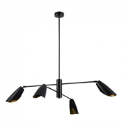 Evoluce SLE1254-403-04 Светильник подвесной Черный/Черный E14 4*60W SLE1254-403-04