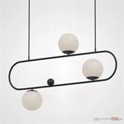 ImperiumLoft Подвесной реечный светильник HOOP L90 Черный 178061-26