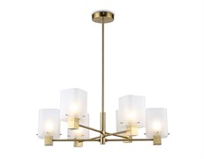 Ambrella Светильник подвесной LH57031/6 BS/SM латунь/дымчатый E14/6 max 40W D690*690 LH57031