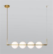 Eurosvet Подвесной светильник со стеклянными плафонами 50089/4 золото a049523