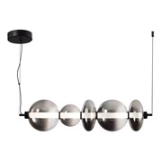 ST LUCE SL6119.413.40 Светильник подвесной Черный/Дымчато-Серый LED 1*40W 3000K SL6119.413.40