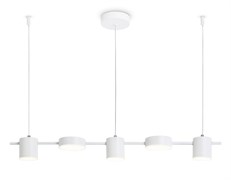 Ambrella Светильник светодиодный подвесной FL51678/5 WH белый 3000K/4200K/6400K 25W 790*100*1000 (Без ПДУ) FL51678