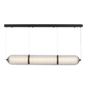 ST LUCE SL6144.413.01 Светильник подвесной черный/прозрачный LED 1*37W 4000K SL6144.413.01