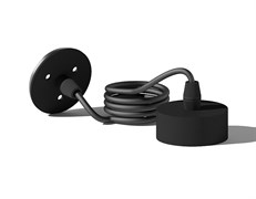 Ambrella Крепеж подвесной для корпуса светильника с диаметром отверстия D60mm A2302 SBK черный песок D60*H1000mm A2302