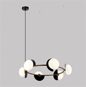 Eurosvet Moity 70150/6 / подвесной светильник / черный/латунь a064823