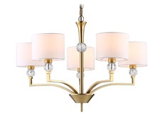 Ambrella Светильник подвесной LH71131/5 BS/WH латунь/белый E14/5 max 40W D660*880 LH71131