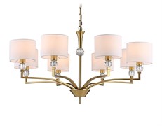 Ambrella Светильник подвесной LH71133/8 BS/WH латунь/белый E14/8 max 40W D840*880 LH71133