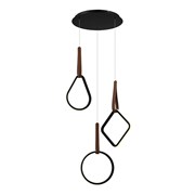 ST LUCE SL6131.403.36 Светильник подвесной Черный/Черный, Терракотовый LED 1*36W 4000K SL6131.403.36