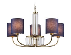 Ambrella Светильник подвесной LH71271/5 BS/DB латунь/темно синий E14/5 max 40W D650*840 LH71271