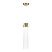 ST LUCE SL6236.303.01 Светильник подвесной Латунь/Прозрачный LED 1*12W 4000K SL6236.303.01