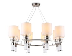 Ambrella Светильник подвесной LH71293/8 SN/WH никель/белый E14/8 max 40W D830*780 LH71293