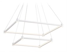Ambrella Светильник подвесной светодиодный FL5595/2+8 WH белый 60W 3000K/4200K/6400K 600*600*1300 (без ПДУ) FL5595