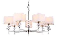 Ambrella Светильник подвесной LH71323/7 SN/WH никель/белый E14/7 max 40W D860*850 LH71323