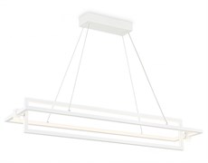 Ambrella Светильник подвесной светодиодный FL5735/2+2 WH белый 45W 3000K/4200K/6400K 900*220*1300 (без ПДУ) FL5735