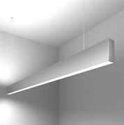 Elektrostandard 101-200-40-128 / Линейный светодиодный подвесной двусторонний светильник 128см 50W 6500K матовое серебро a041494