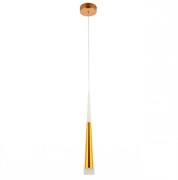Evoluce SLE200103-01 светильник подвесной Белый/Золотой, Белый LED 1*7W SLE200103-01