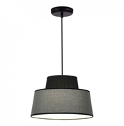 ST LUCE SL1354.433.01 Светильник подвесной Черный/Серый E27 1*40W SL1354.433.01