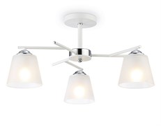 Ambrella Светильник подвесной TR303202/3 WH/CH/FR белый/хром/белый матовый E27*3 max 60W D550*260 TR303202