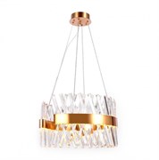 Ambrella Хрустальный подвесной светодиодный светильник TR5309 GD/CL золото/прозрачный 100W D500*750 (Без ПДУ) TR5309