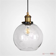 ImperiumLoft Подвесной светильник Loft Clear Glass Sphere Cloche 191634-22