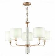 ST Luce SL1163.203.05 Светильник подвесной Матовое золото/Белый E14 5*40W SL1163.203.05