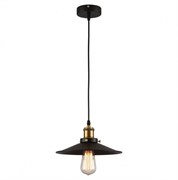 Lussole черный Светильник подвесной (ЛН) 60Вт E27 220-230В LSP-9600