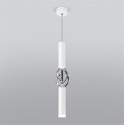 Eurosvet Подвесной светодиодный светильник 50191/1 LED белый/хром a049108