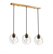 Evoluce SLE103103-03 светильник подвесной Золото/Прозрачный E27 3*60W SLE103103-03