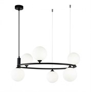 Maytoni Modern Ring Черный Подвесной светильник G9 25W MOD013PL-06B