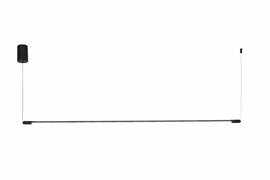 Светильник подвесной (подвес) Rivoli Grace 6186-701 LED 23Вт 3000К чёрный светодиодный Б0068484