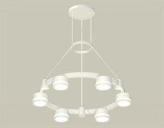 Ambrella Комплект подвесного светильника с акрилом XR92031200/6 SWH/FR белый песок/белый матовый GX53 (A9203, C9231, N8412) XR92031200