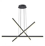 Odeon Light 3890/48L ODL20 35 черный/металл Подвесной светильник LED 4000K 48W 220V RUDY 3890/48L