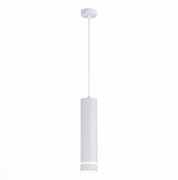 ST LUCE  ST115.543.12 Светильник подвесной Белый LED 1*12W 4000K 936Lm Ra>90 120о IP44 D80xH300 165-265V ST115.543.12