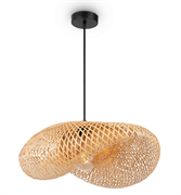 Freya Wavy Подвесной светильник, Коричневый FR5243PL-01BR9