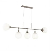 Maytoni Modern Erich Никель Подвесной светильник E14 40W MOD221-PL-05-N