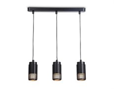 Ambrella Подвесной светильник со сменной лампой TN51699/3 BK черный GU10/3 400*60*1120 TN51699