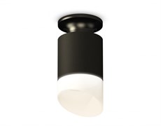 Ambrella Комплект накладного светильника XS6302112 SBK/PBK/FR черный песок/черный полированный/белый матовый MR16 GU5.3 (N6902, C6302, N6256) XS6302112