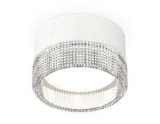 Ambrella Комплект накладного светильника с композитным хрусталем XS8101030 SWH/CL белый песок/прозрачный GX53 (C8101, N8480) XS8101030