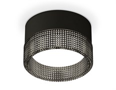 Ambrella Комплект накладного светильника с композитным хрусталем XS8102031 SBK/BK черный песок/тонированный GX53 (C8102, N8484) XS8102031