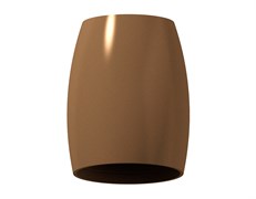 Ambrella Корпус светильника накладной для насадок D60/70mm C1124 SCF кофе песок D70*60*H100mm MR16 GU5.3 C1124