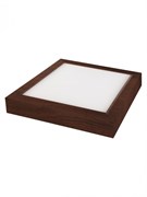 TDM Светильник накладной светодиодный квадрат "Даунлайт" СПО (венге) 18 Вт 225*225*32 мм 4000К SQ0329-0453