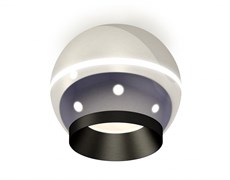 Ambrella Комплект накладного светильника XS1104001 PSL/PBK серебро полированное/черный полированный MR16 GU5.3 LED 3W 4200K (C1104, N7031) XS1104001