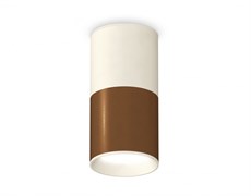 Ambrella Комплект накладного светильника XS6304060 SCF/SWH кофе песок/белый песок MR16 GU5.3 (C6304, C6301, A2010, N6101) XS6304060