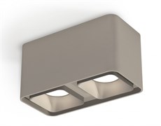 Ambrella Комплект накладного светильника XS7852003 SGR/SSL серый песок/серебро песок MR16 GU5.3 (C7852, N7703) XS7852003