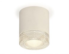 Ambrella Комплект накладного светильника XS7401020 SWH/CL белый песок/прозрачный MR16 GU5.3 (C7401, N7191) XS7401020