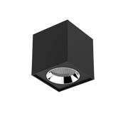 Varton Светодиодный светильник DL-02 Cube накладной 125х135 20 Вт 3000 K 35° RAL9005 черный муар V1-R0-T0360-20000-2002030