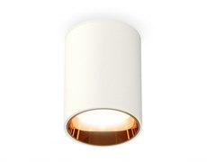 Ambrella Комплект накладного светильника XS6312023 SWH/PYG белый песок/золото желтое полированное MR16 GU5.3 (C6312, N6113) XS6312023