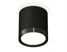 Ambrella Комплект накладного светильника XS8142002 SBK/PBK черный песок/черный полированный GX53 (C8142, N8113) XS8142002