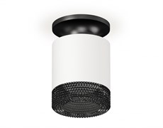 Ambrella Комплект накладного светильника XS7401084 SWH/PBK/BK белый песок/черный полированный/тонированный MR16 GU5.3 (N7926, C7401, N7192) XS7401084